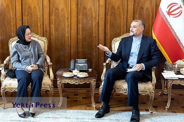 امیرعبداللهیان در دیدار با معاون دبیر کل سازمان ملل