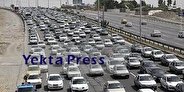 وضعیت ترافیک در آزادراه کرج - تهران