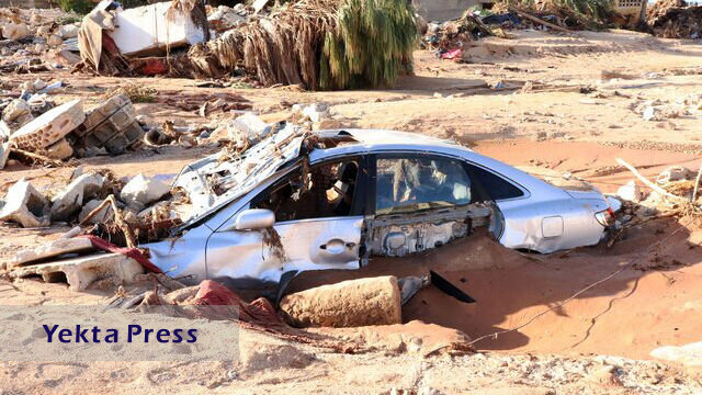 مفقود شدن ۱۰ هزار نفر در پی وقوع سیل در لیبی