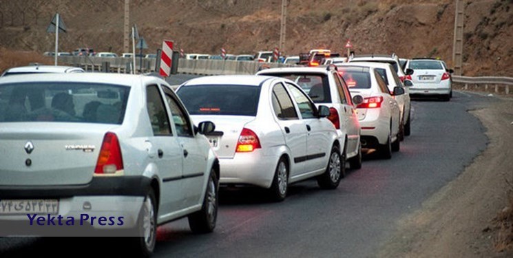 ترافیک سنگین بازگشت از استان‌های شمالی
