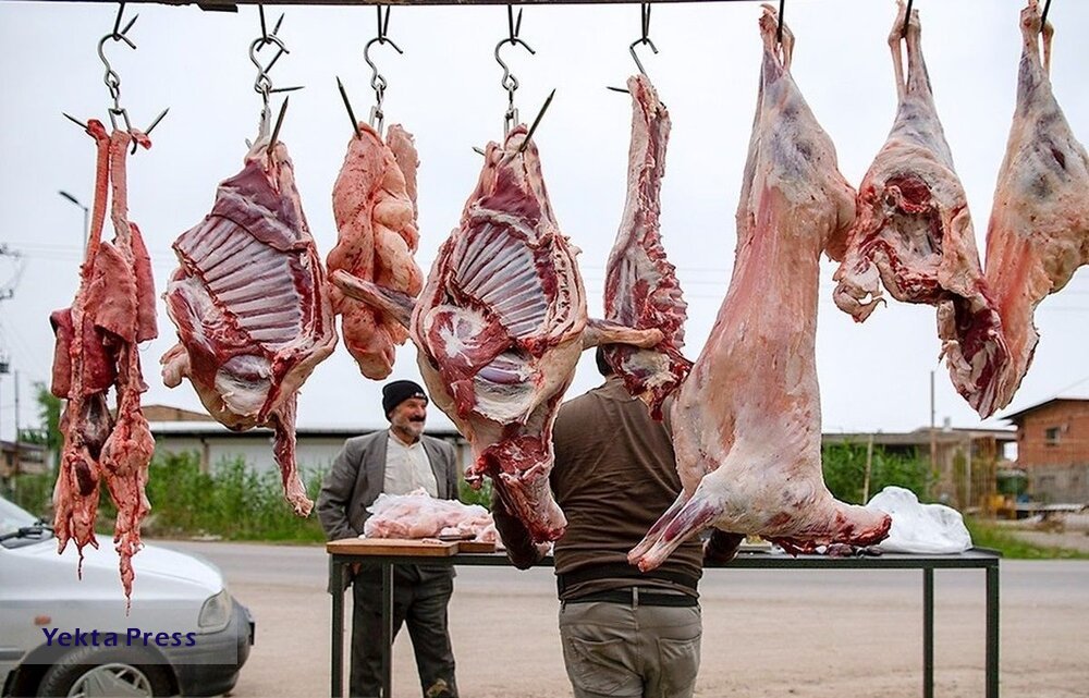 کاهش قبا واردات گوشت