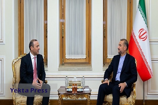 دیدار دبیر شورای امنیت ملی ارمنستان با امیرعبداللهیان