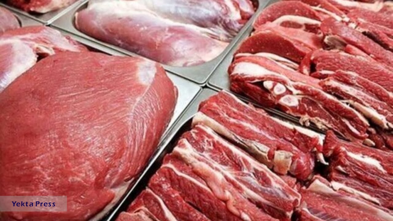 ۸۰۰ هزارتن گوشت قرمز در کشور تولید می‌شود
