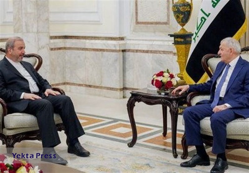 دیدار سفیر ایران با رئیس جمهور عراق