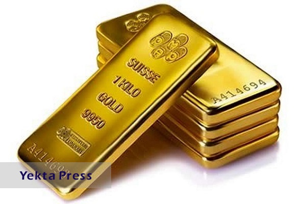 کاهش ۱۷ دلاری قیمت جهانی طلا در معاملات امروز