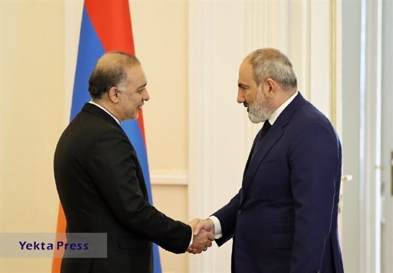 دیدار سفیر ایران با نخست وزیر ارمنستان