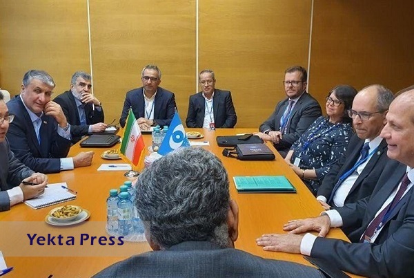 دیدار رئیس سازمان انرژی اتمی ایران با نماینده دائم برزیل در وین