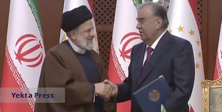 امضای 18 سند و یک یادداشت تفاهم همکاری میان ایران و تاجیکستان