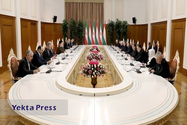 برگزاری نشست مشترک هیئت‌های عالی‌رتبه ایران و تاجیکستان