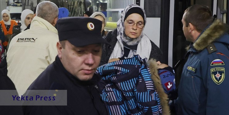 خروج ۱۰۷ شهروند روسیه از غزه