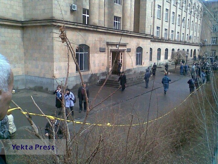 انفجار مرگبار در دانشگاه ایروان