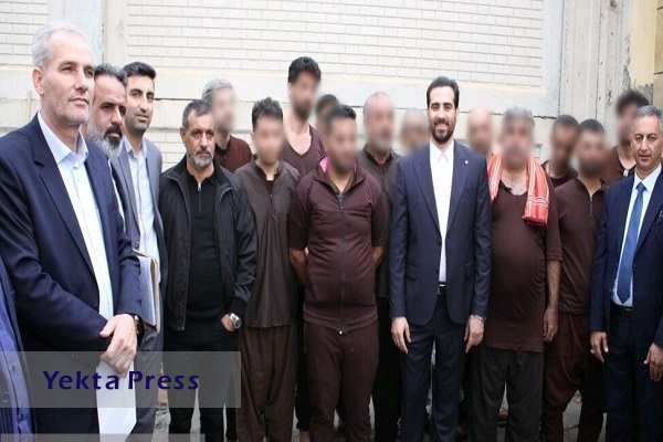 ۱۴ زندانی ایرانی از کشور عراق به زندان‌های ایلام منتقل شدند