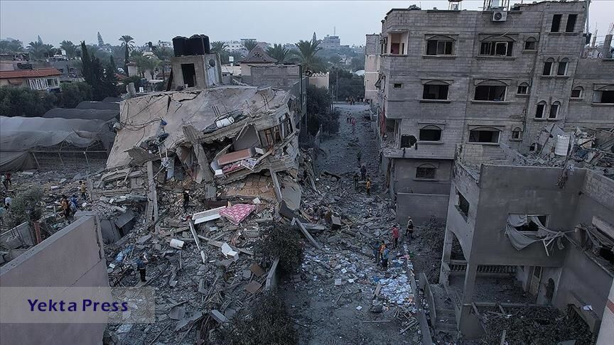 حماس:د واحدهای مسکونی در غزه تخریب شده است