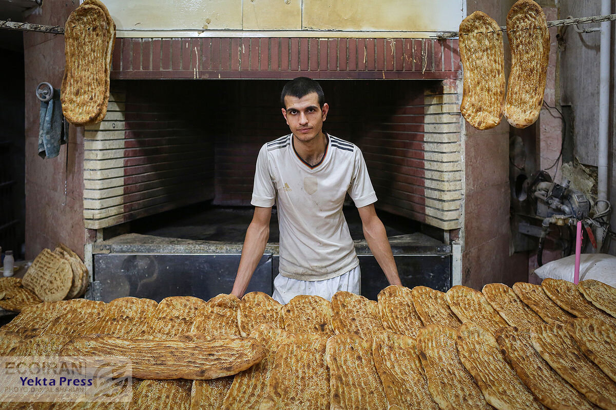 ما ایرانی‌ها چند کیلو نان می‌خوریم