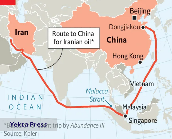 ارزآوری 30 میلیارد دلاری ایران از صادرات نفت به چین