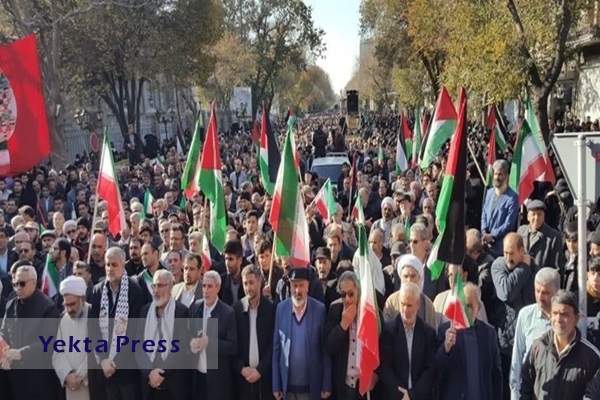 راهپیمایی حمایت از فلسطین فردا در ۵ استان