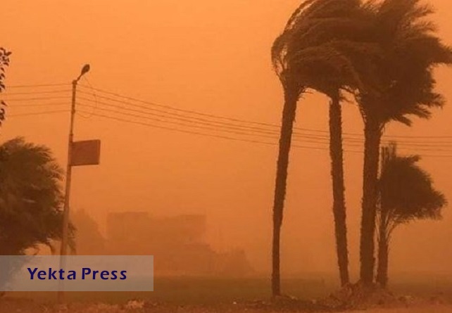 وزش باد شدید در عراق و افزایش گردوغبار در غرب ایران