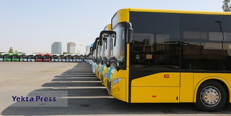 ٣١۴ دستگاه اتوبوس امسال وارد تهران شد