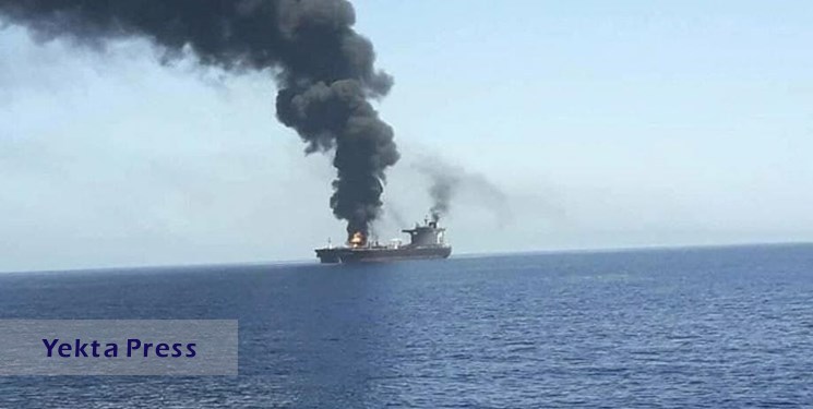 المیادین از حمله به یک کشتی اسرائیلی در دریای مکران خبر داد