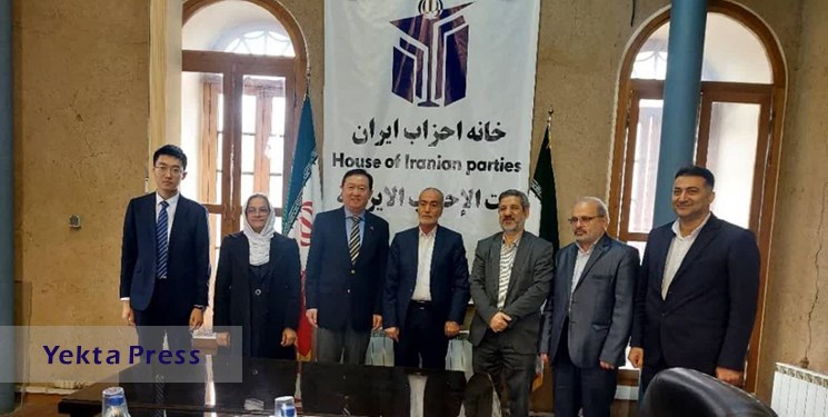 دیدار رئیس خانه احزاب ایران با سفیر چین در تهران
