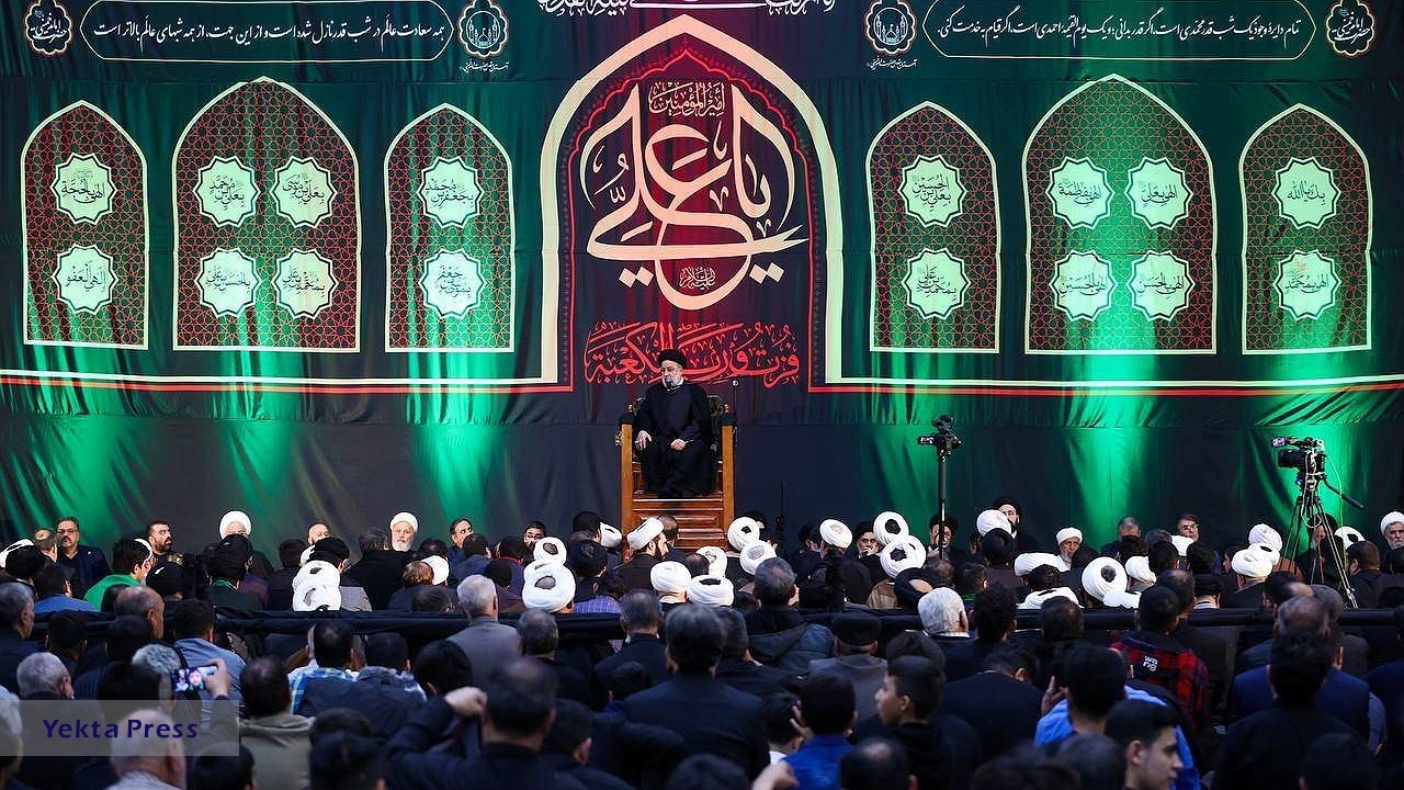 حضور رئیس جمهور در مراسم احیای حرم امام خمینی (ره)