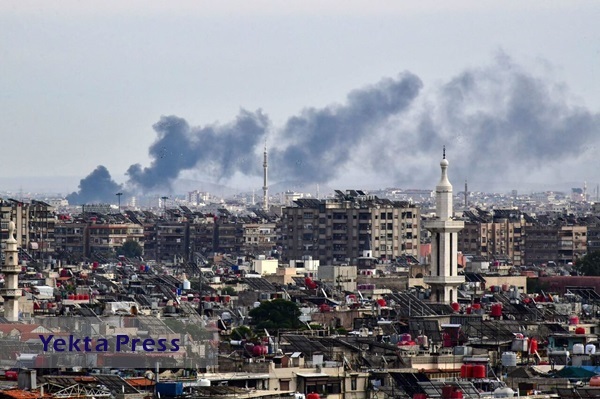 زخمی شدن ۲ نفر در حمله هوایی اسرائیل به دمشق