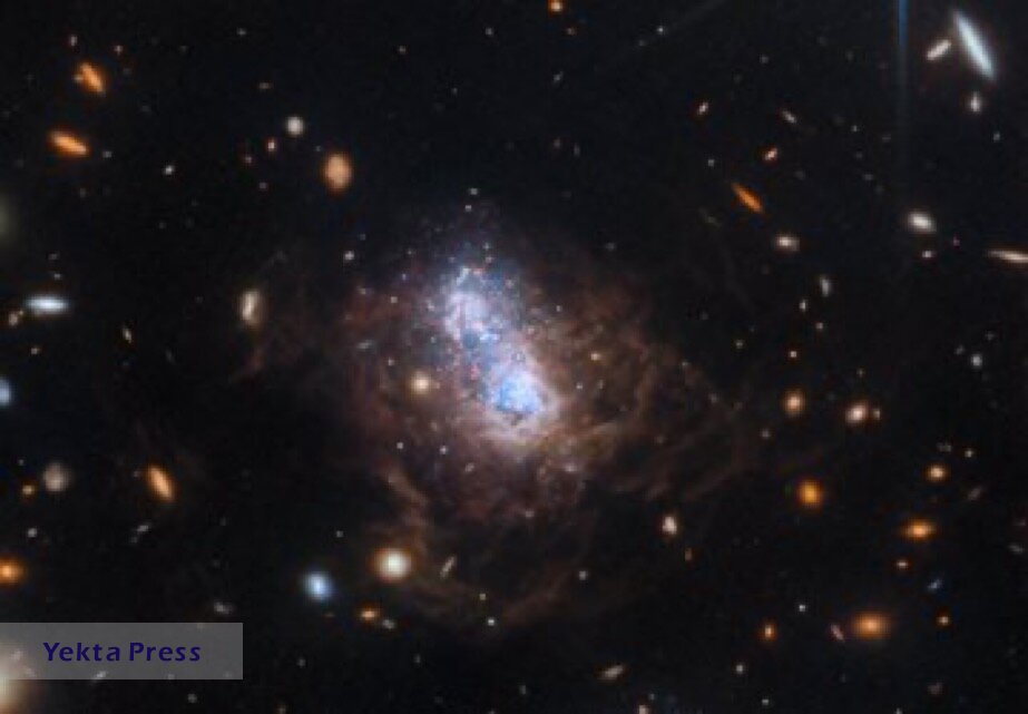 تصویر شگفت‌انگیز جیمز وب از کهکشانی که ۵۹ میلیون سال نوری از زمین فاصله دارد!
