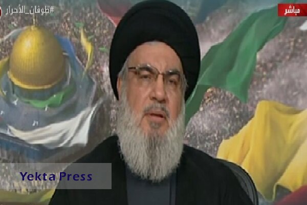 دبیرکل حزب‌الله لبنان امروز سخنرانی می‌کند
