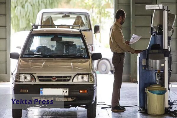 مراجعه ۲۲ هزار خودرو به مراکز معاینه فنی تهران از ابتدای سال جدید