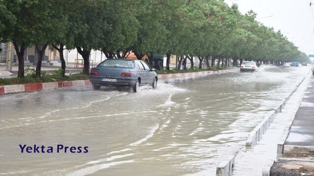 رگبار شدید باران در ۲۸ استان/احتمال وقوع سیل