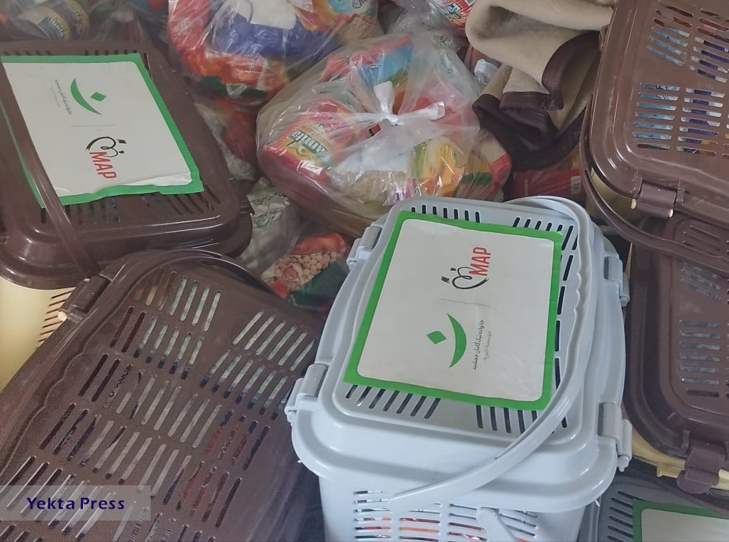 400 بسته یک ماهه معیشتی و زیستی موسسه خیریه نیک گامان به کرمان ارسال شد