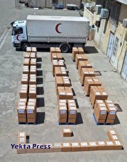 400 بسته یک ماهه معیشتی و زیستی موسسه خیریه نیک گامان جمشید به کرمان ارسال شد