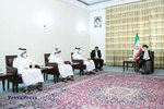 دیدار رئیسی با وزیر امور خارجه قطر