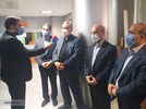 بازدید بهرام عین اللهی و یوسف داودی از بیمارستان امام خمینی
